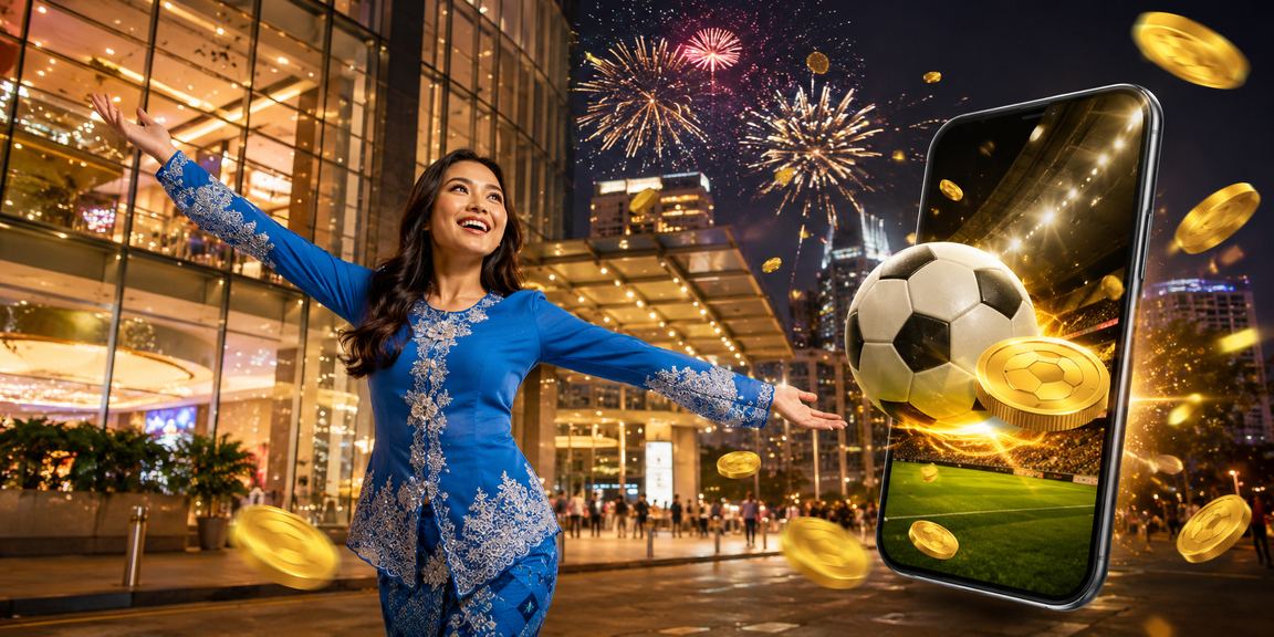 Pertaruhan bola sepak di Kuala Lumpur dengan gaya tempatan Malaysia